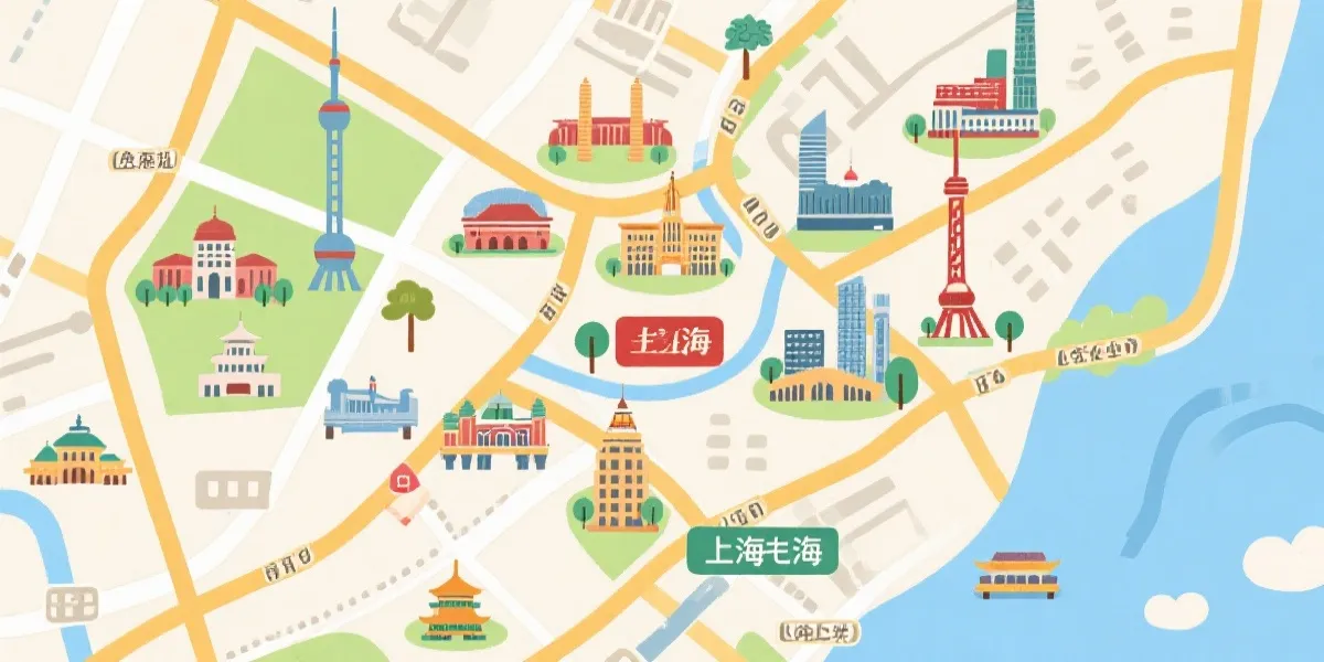 地址地图示意图